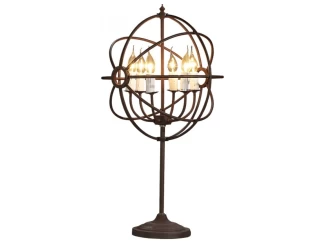 Rome rust bordlampe
