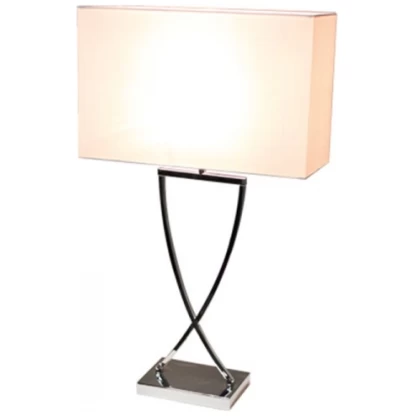Omega bordlampe krom - Bilde 2
