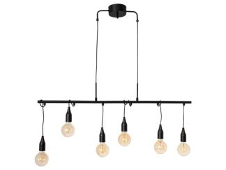 Skyline taklampe sort