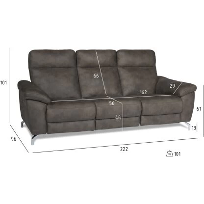 Selesta elektrisk reclinersofa - Bilde 4