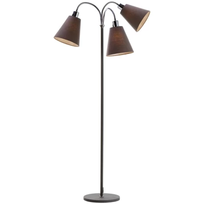 Connie-3 stålampe grå