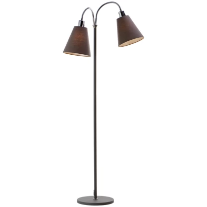 Connie-2 gulvlampe grå