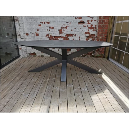 Star Leg ovalt spisebord med 6 Ancona stoler - Bilde 3