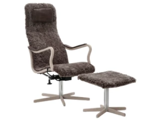 Jack wood hvilestol med pall