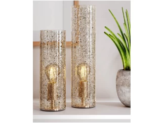Golden bordlamper