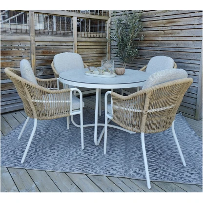 Olivia spisegruppe med 4 stoler